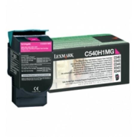 TONER COLOR LEXMARK C540H1MG-G - Imagen 1