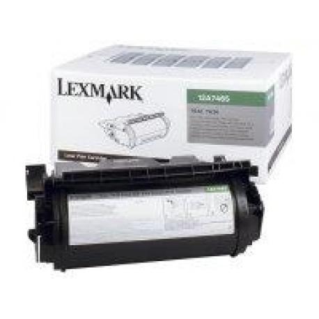 TONER NEGRO LEXMARK 12A7465-G - Imagen 1