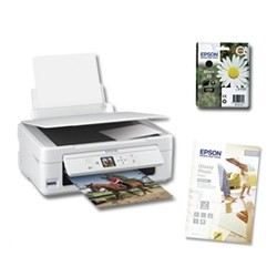 KIT MULTIFUNCION EPSON XP 315 + CARTUCHO NEGRO -25 POR CIERTO + PAPEL DE REGALO