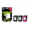 Multipack  original HP 301 2 negro + 1 color. 