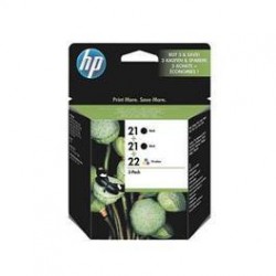 Multipack cartucho HP c9351ae negro 2und + c9352ae color 1und